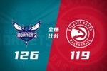 🏀9连胜！黄蜂力擒老鹰 克尼佩尔6记三分&23+8 新鹰王31+9+8